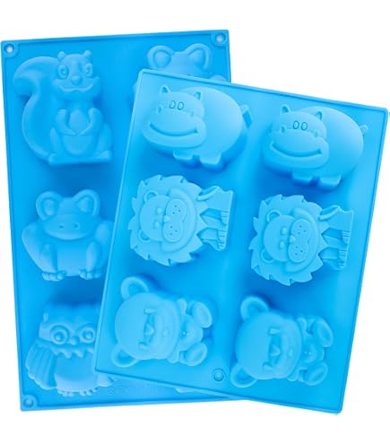 Amazon.com: 3D Cute Fox Head Silicone Mold for DIY Candy Jelly